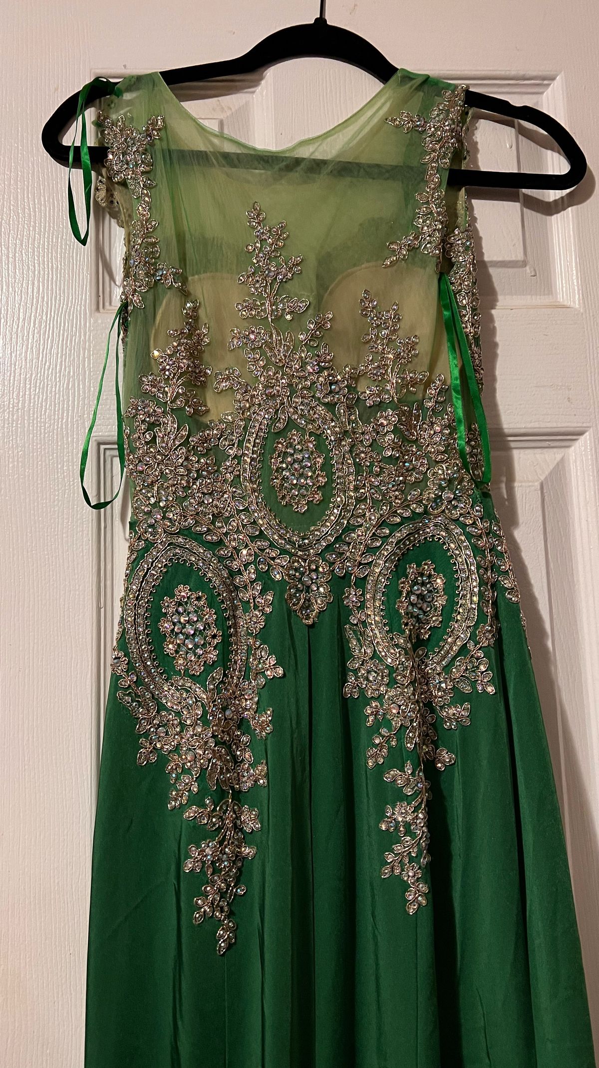 Colors Size 2 Bridesmaid Green Mermaid Dress on Queenly