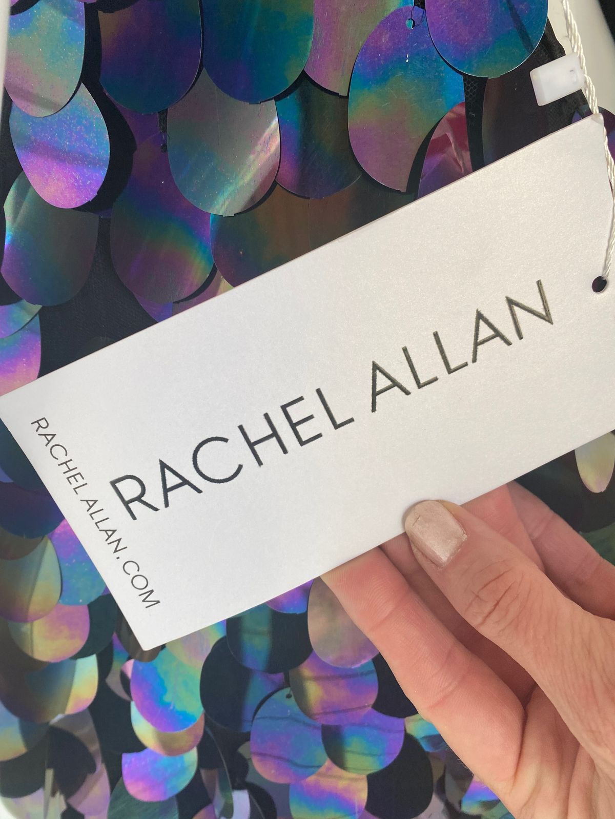 Rachel Allan Size 10 Nightclub Multicolor Cocktail Dress on Queenly