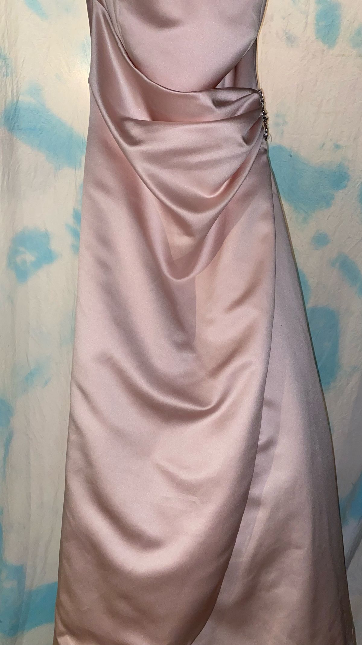David's Bridal Size 4 Prom Light Pink Ball Gown on Queenly