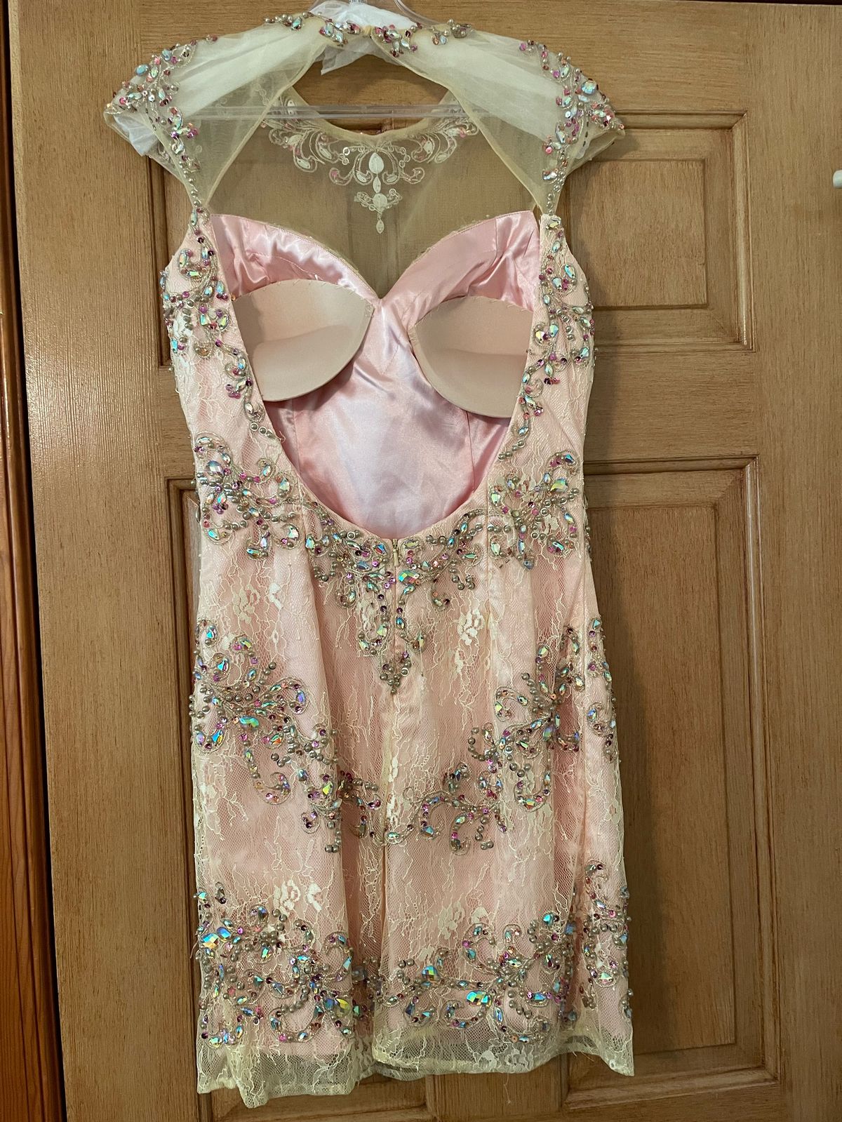 Alyce Paris Size 4 Pageant Pink Cocktail Dress on Queenly
