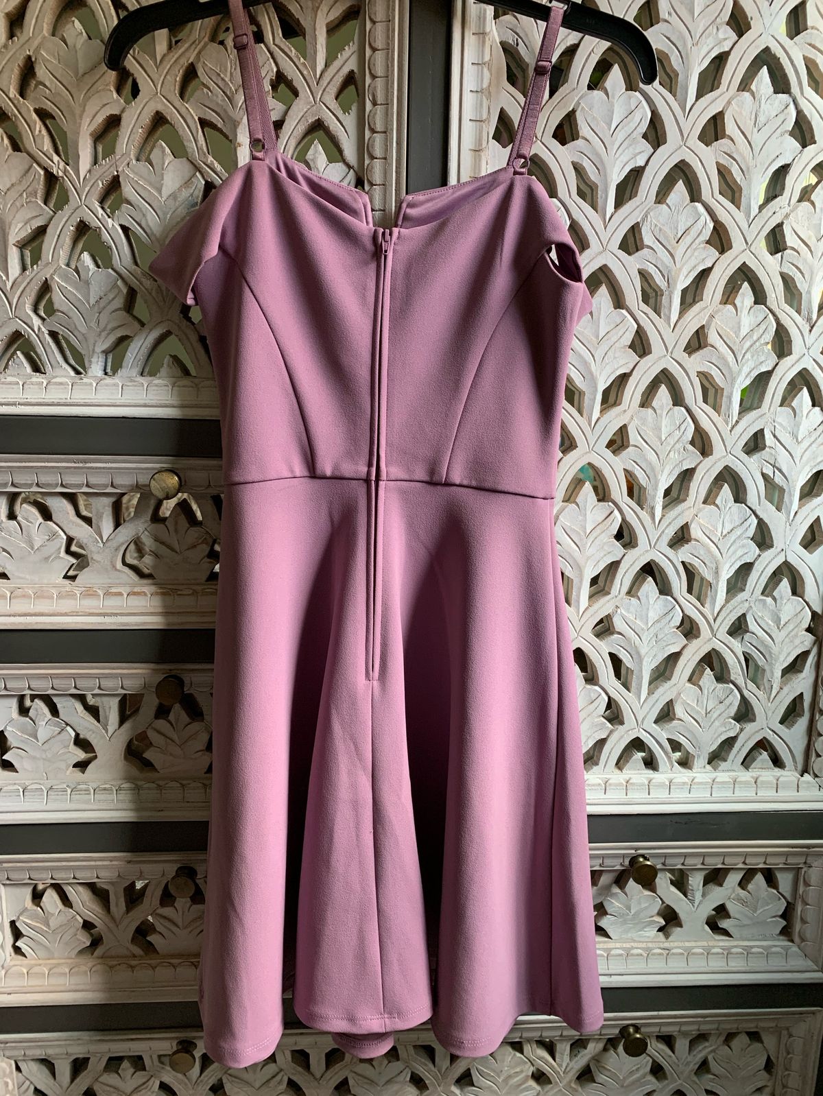 Size 0 Homecoming Purple A-line Dress on Queenly