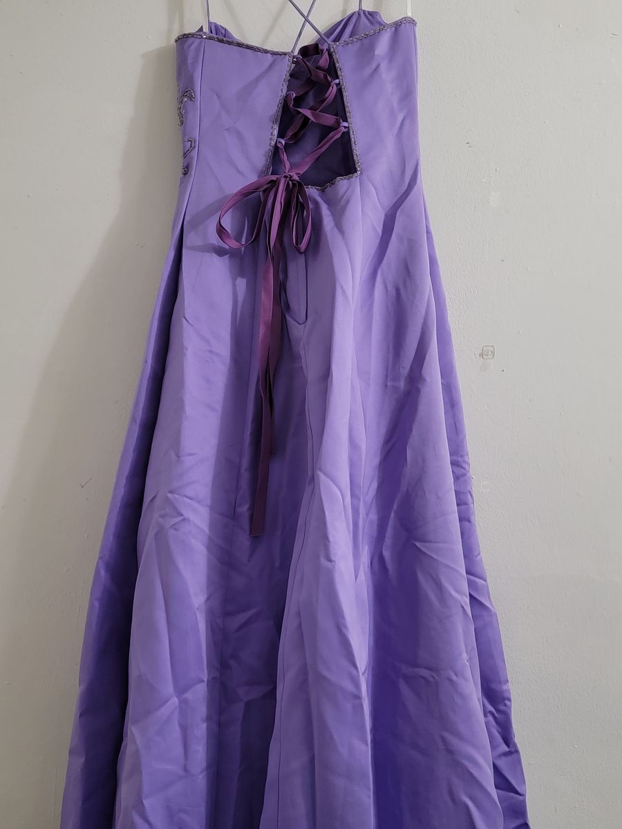 Roberto  Size 8 Purple Ball Gown on Queenly