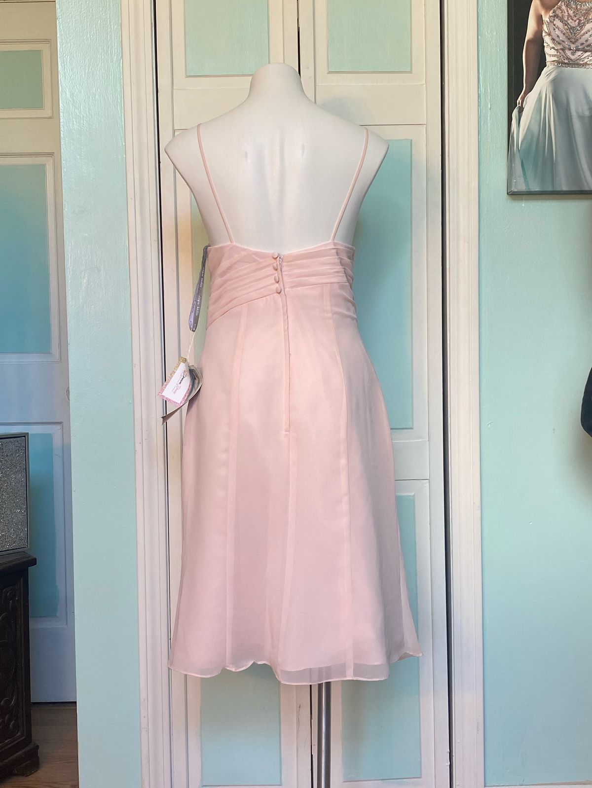 Alfred Angelo Size 10 Prom Pink Cocktail Dress on Queenly