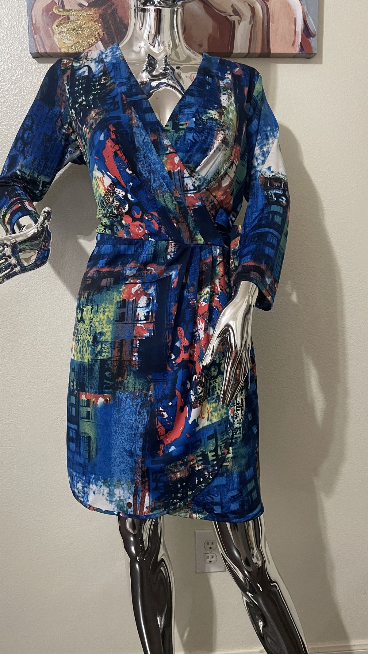 Size 10 Multicolor Cocktail Dress on Queenly
