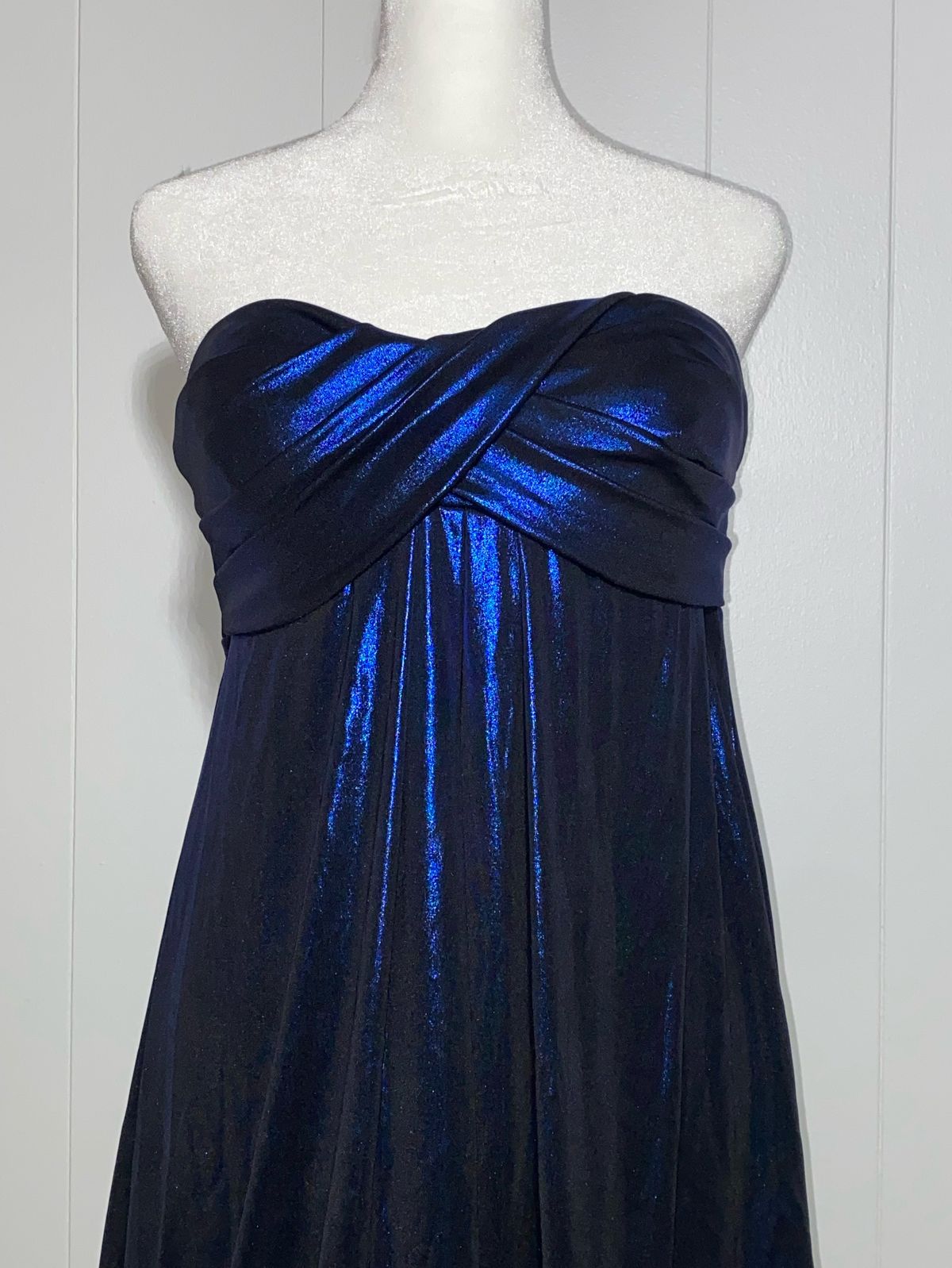 Xscape Size 10 Homecoming Royal Blue Cocktail Dress on Queenly
