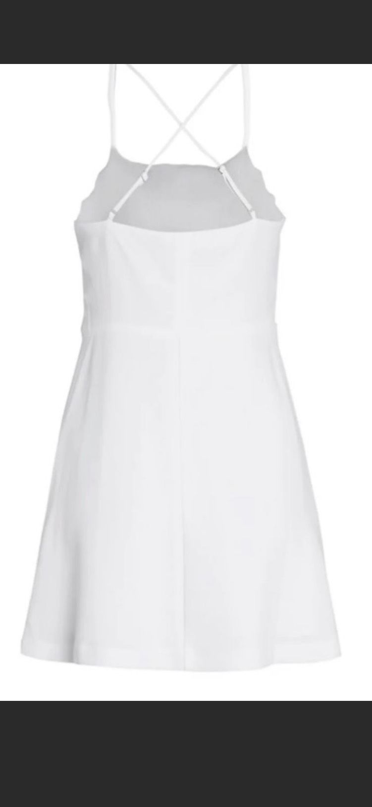 Bcbg generation Size 0 White A-line Dress on Queenly