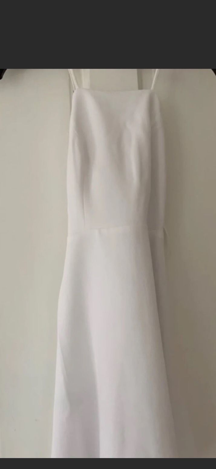 Bcbg generation Size 0 White A-line Dress on Queenly