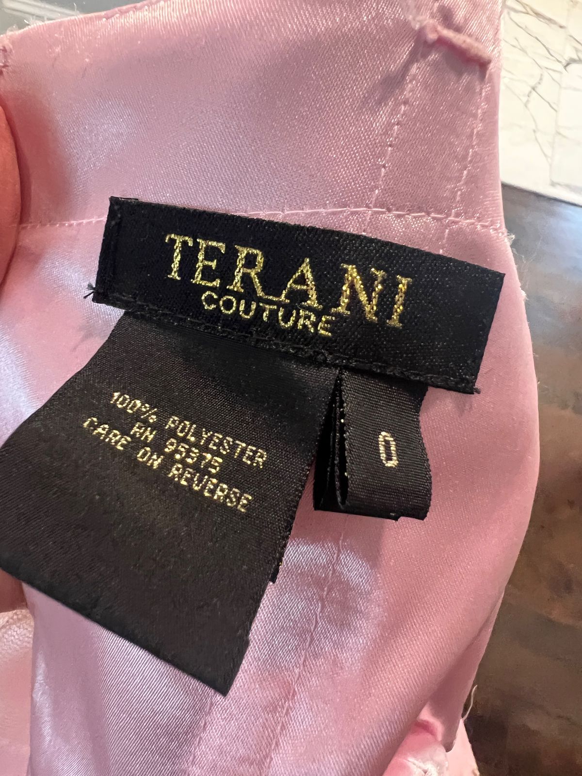Terani Couture Size 0 Pink Cocktail Dress on Queenly