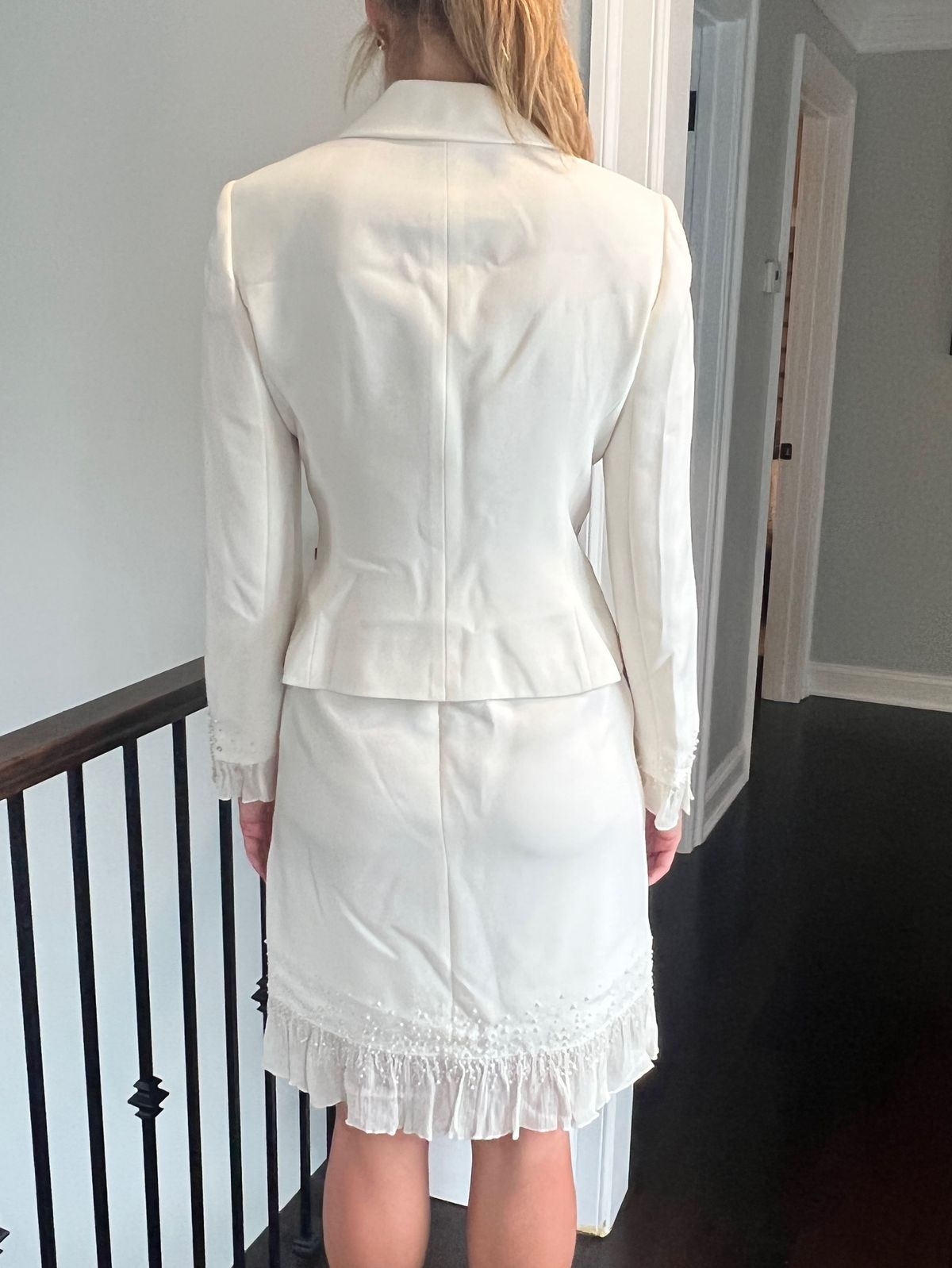 Size 8 White Cocktail Dress on Queenly