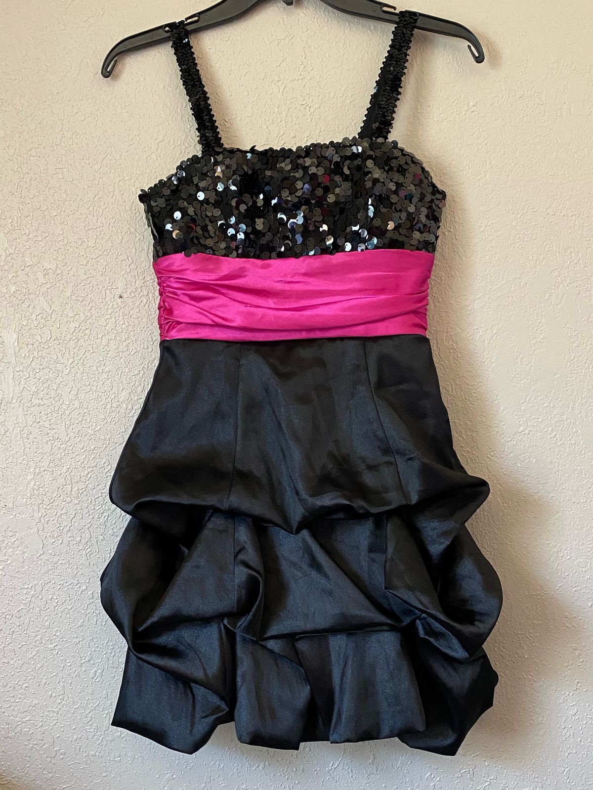 Speechless Girls Size 3 Homecoming Black Cocktail Dress on Queenly