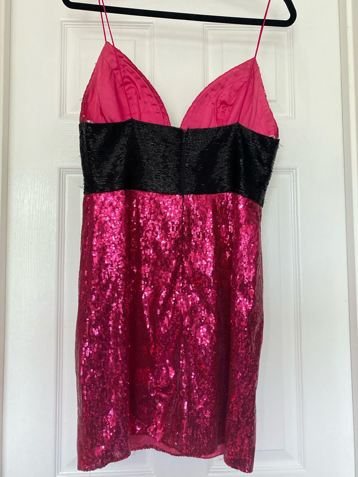 Sherri Hill Size 6 Pageant Hot Pink Cocktail Dress on Queenly