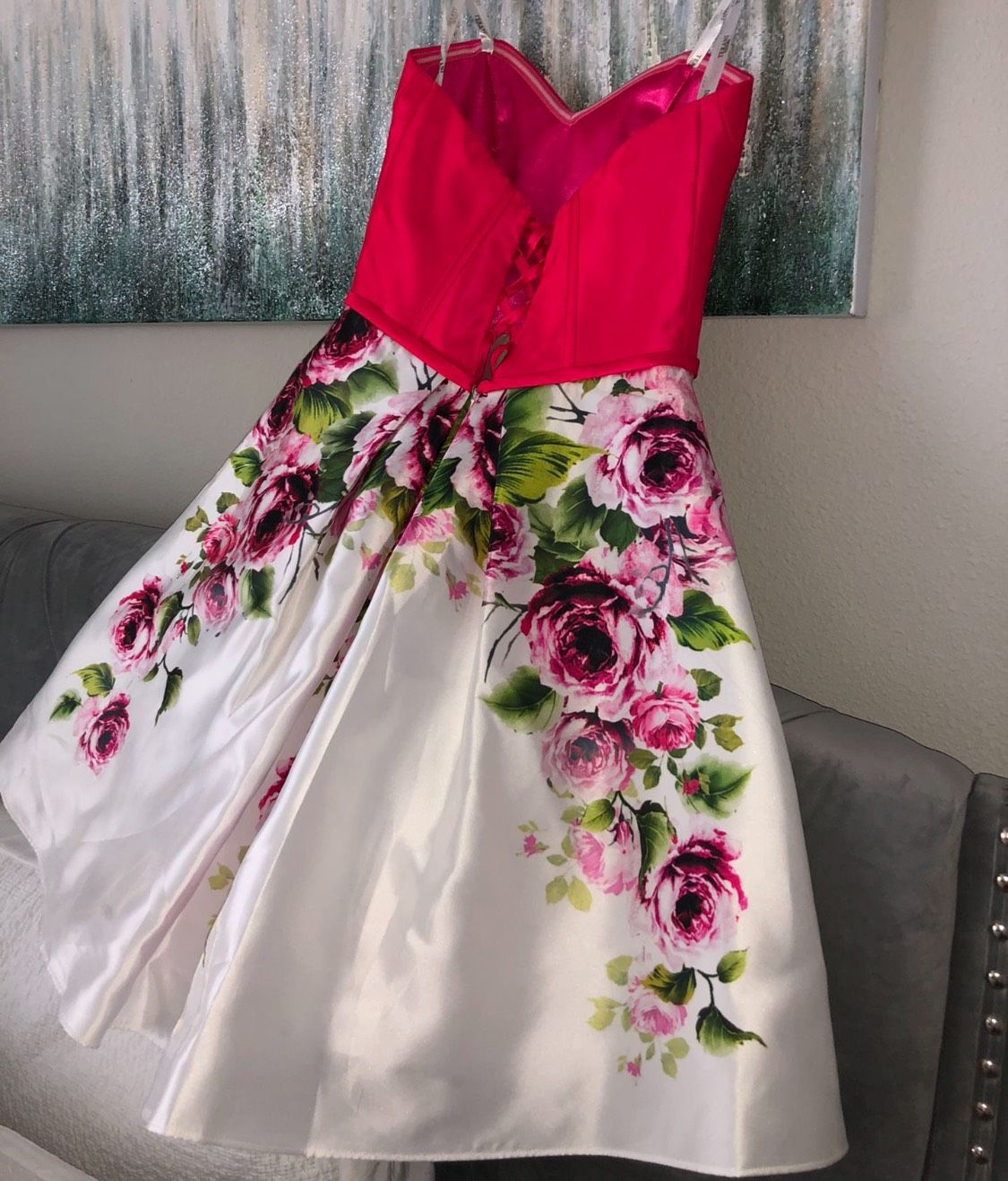 Terani Couture Size 6 Prom Pink Cocktail Dress on Queenly