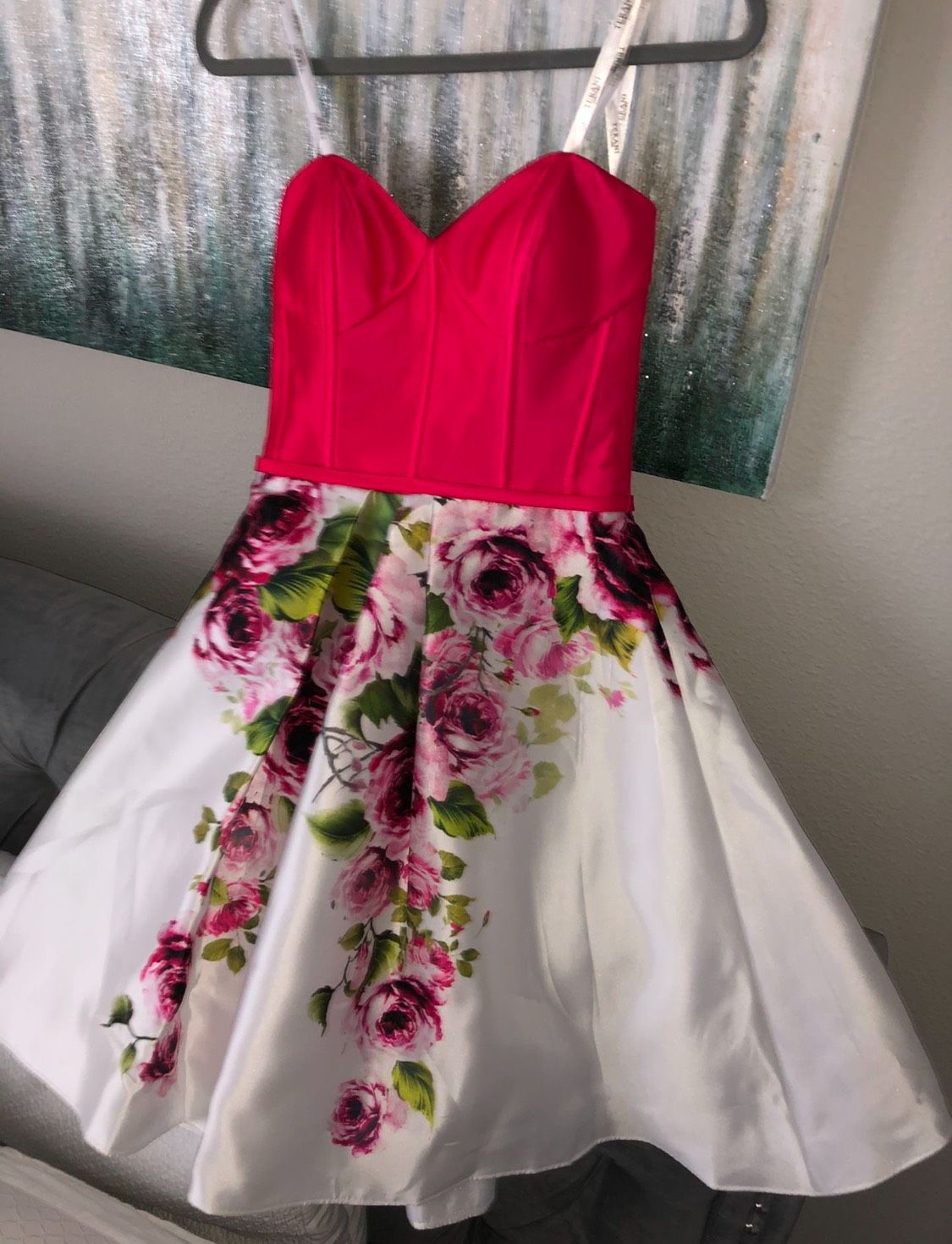 Terani Couture Size 6 Prom Pink Cocktail Dress on Queenly