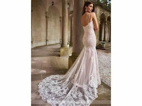 Style Kula David Tutera Size 10 Wedding Lace White Floor Length Maxi on Queenly