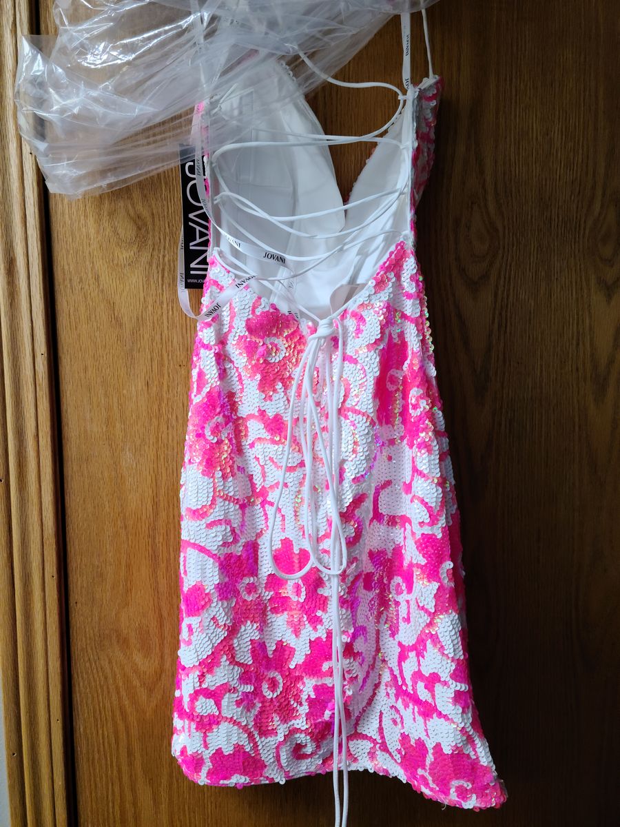 Jovani Size 0 Pink Cocktail Dress on Queenly
