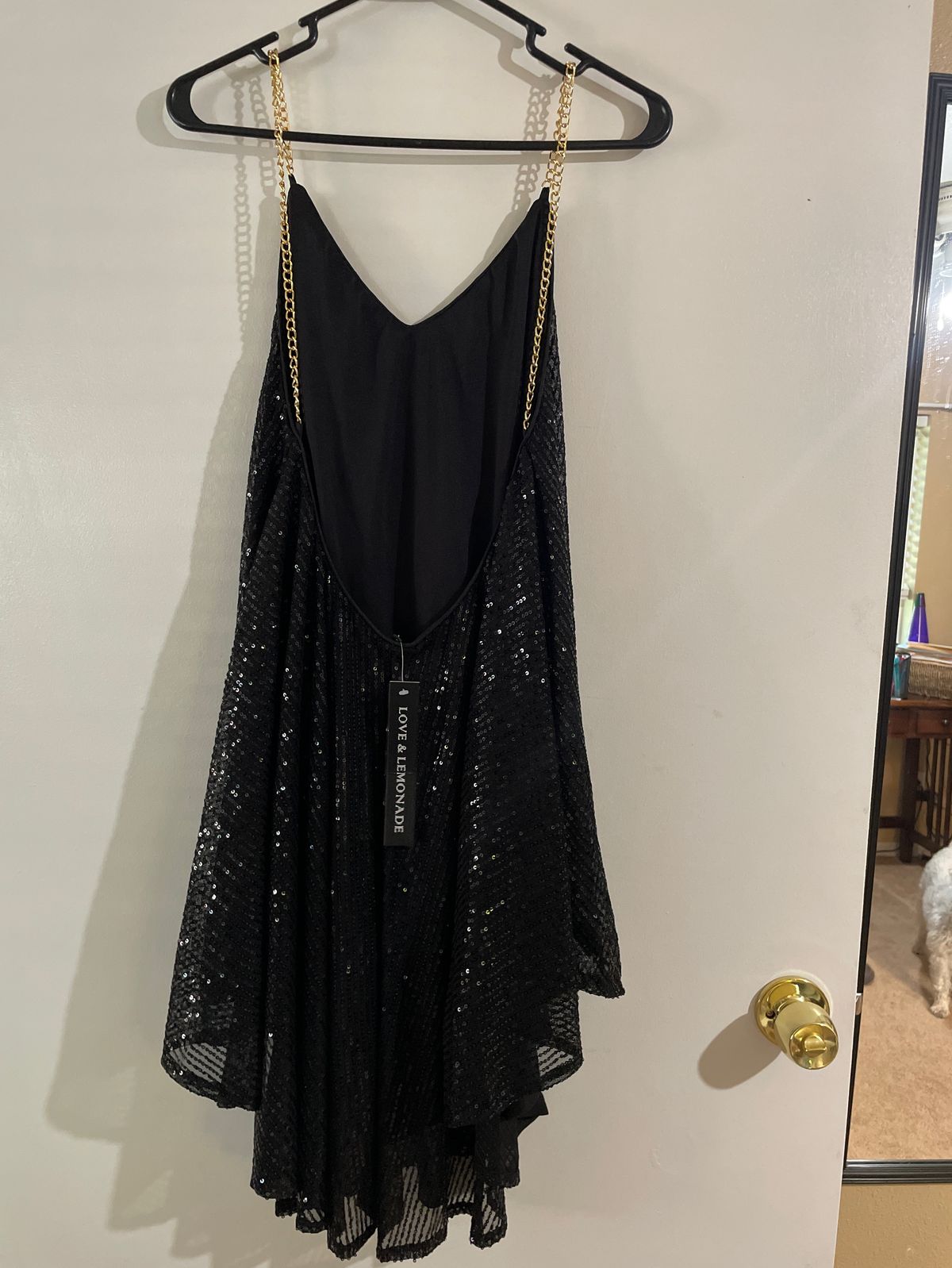Love&lemonade Size 8 Black A-line Dress on Queenly