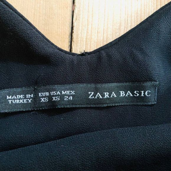 Zara Size 0 Black A-line Dress on Queenly