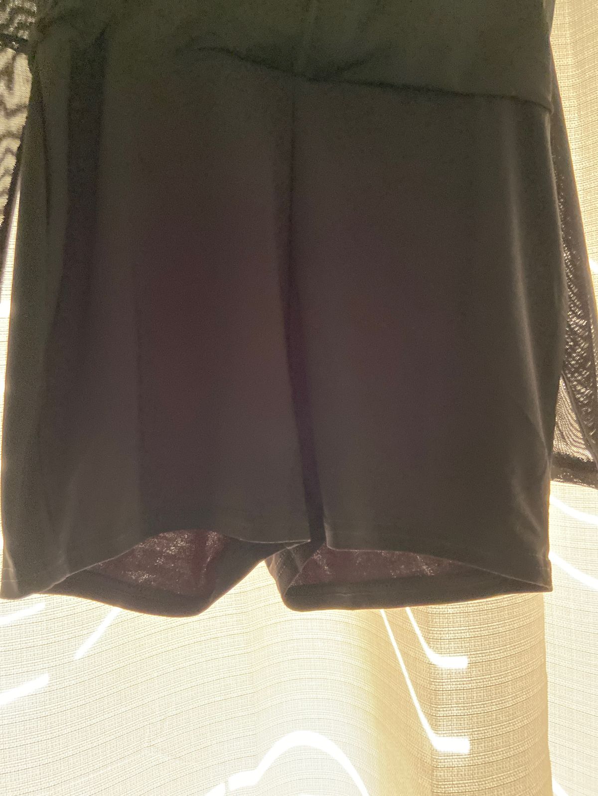 Size 4 Nightclub Sheer Black Formal Jumpsuit on Queenly