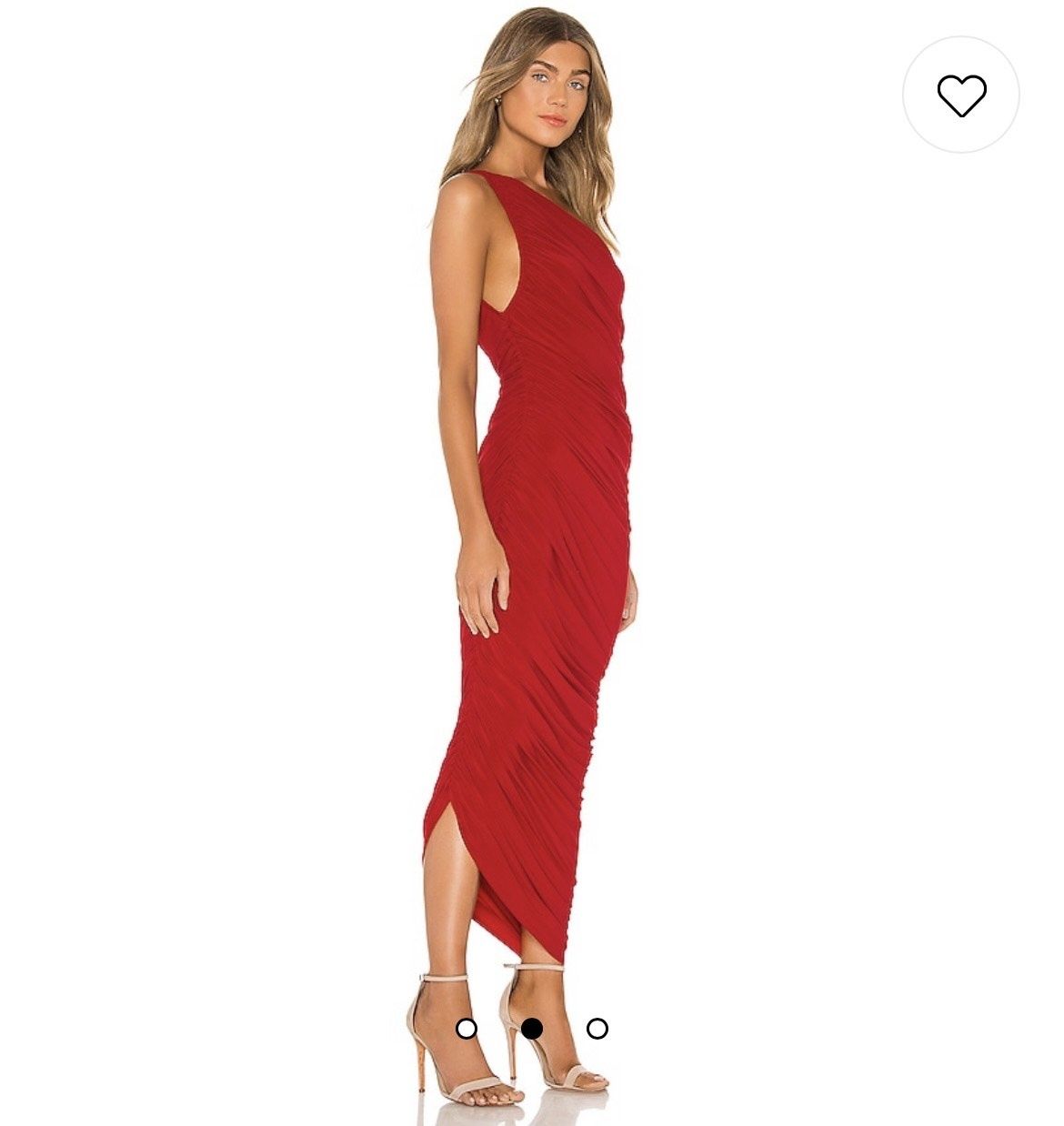 Revolve Size 0 Wedding Guest Red Cocktail Dress on Queenly