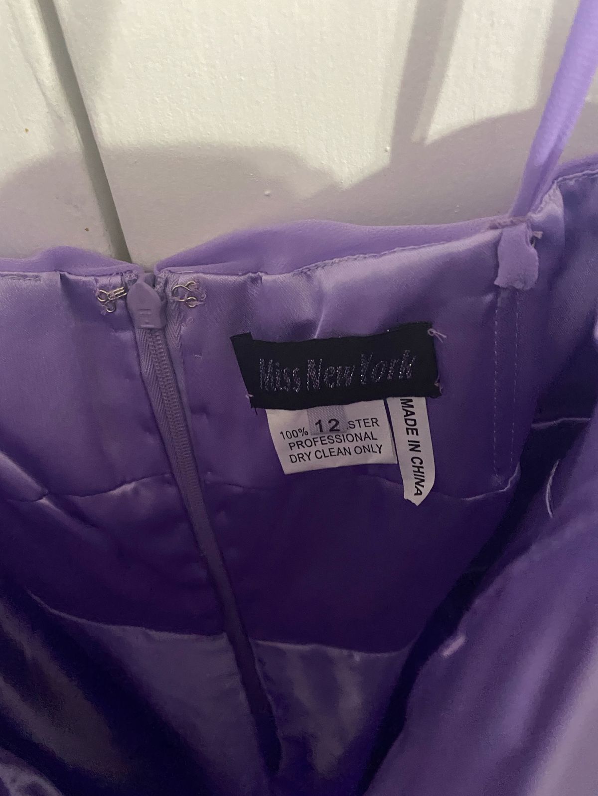 Size 12 Prom Purple A-line Dress on Queenly