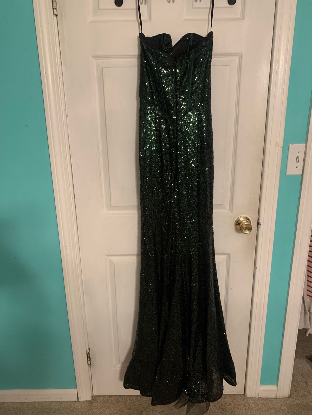 ALYCE PARIS Size 2 Prom Green Mermaid Dress on Queenly