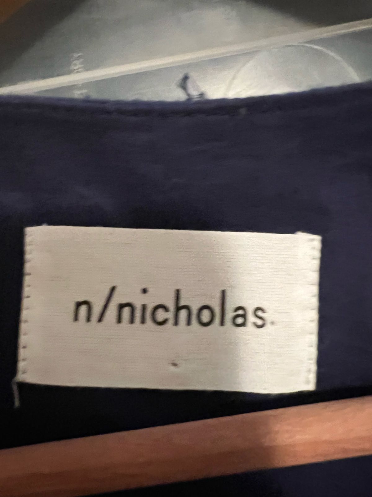N/Nicholas Size 4 Wedding Guest Blue A-line Dress on Queenly
