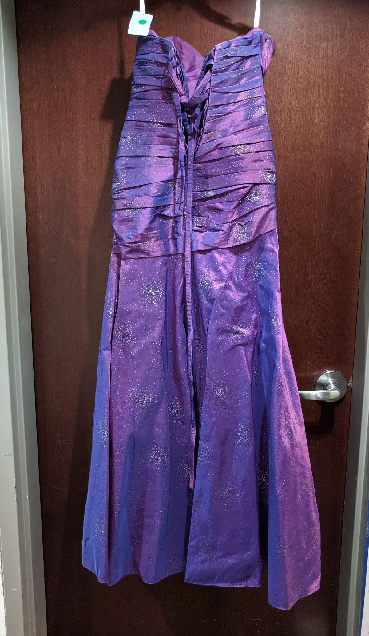 Style HB1013 Xcite Prom Size 8 Purple Mermaid Dress on Queenly