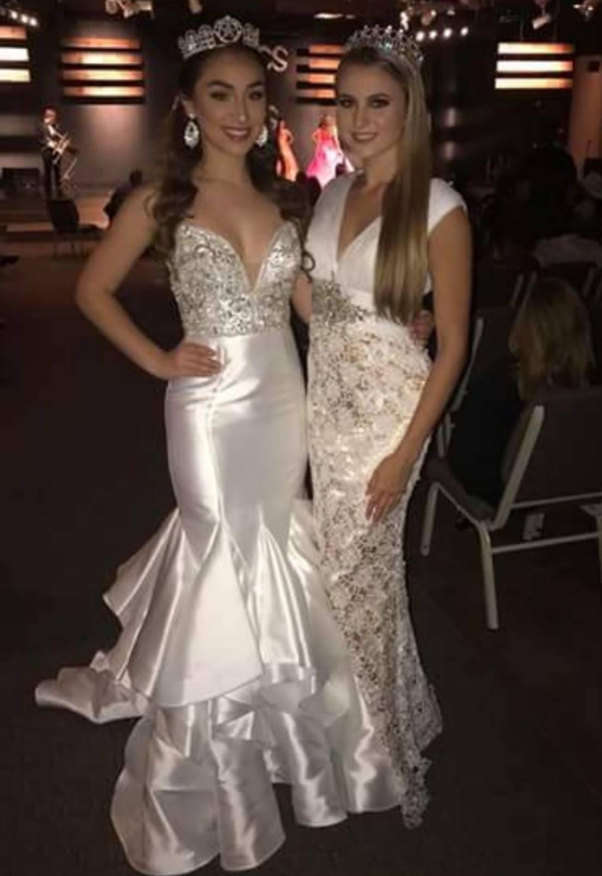 Jovani Size 2 Wedding Strapless Satin White Mermaid Dress on Queenly