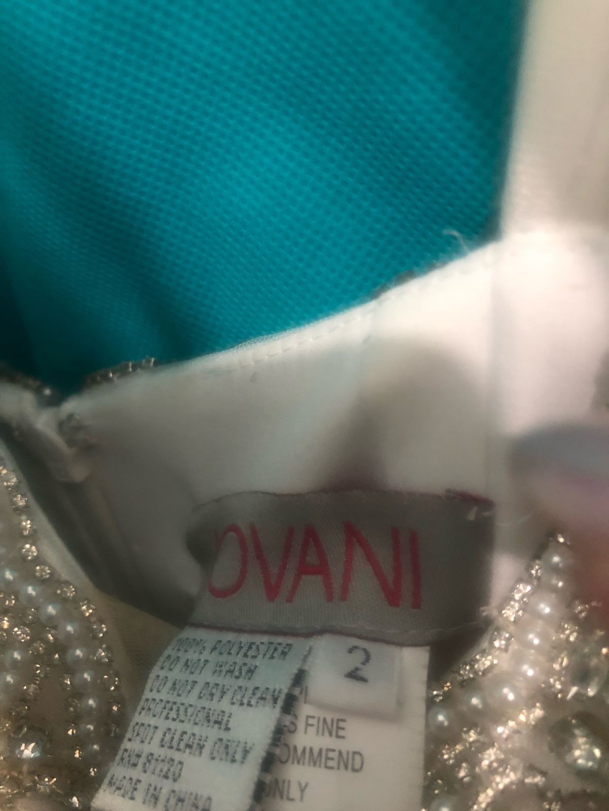 Jovani Size 2 Wedding Strapless Satin White Mermaid Dress on Queenly