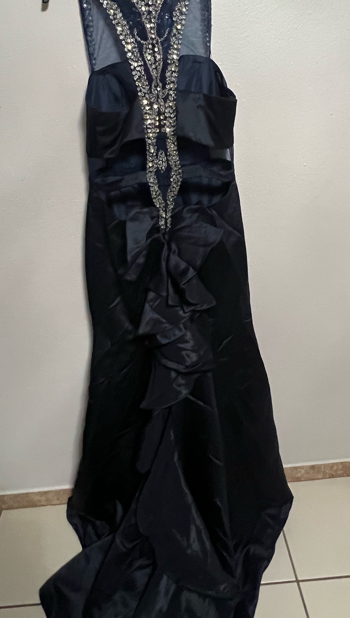 Ada’s Bridal Size 12 Prom Blue Mermaid Dress on Queenly