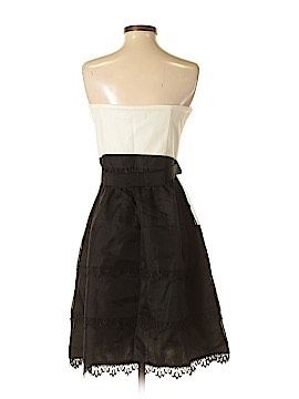 Size 2 Homecoming Strapless Lace Black Cocktail Dress on Queenly