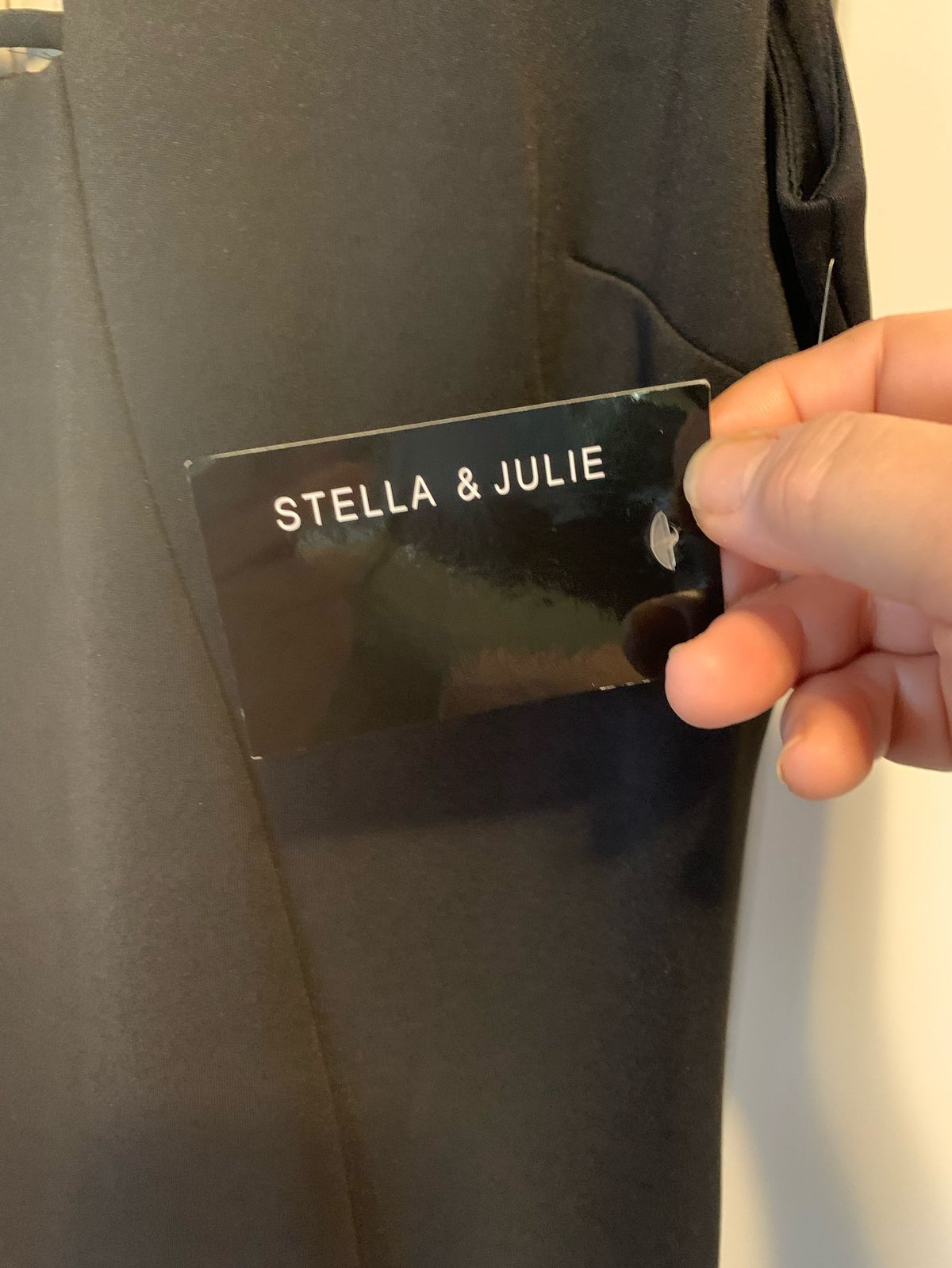 Stella & Julia Size 8 Wedding Guest Black Cocktail Dress on Queenly