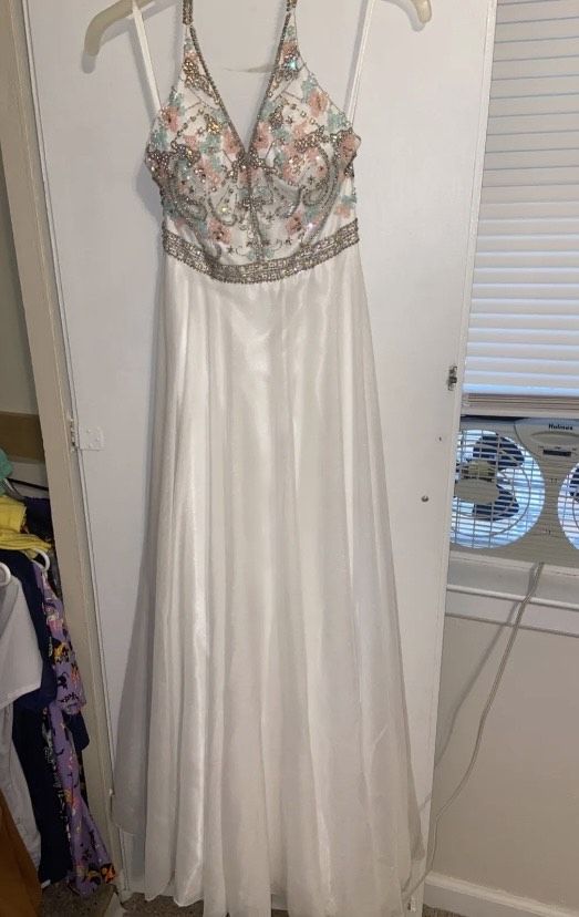 Johnathan Kayne Size 0 Prom Multicolor Floor Length Maxi on Queenly