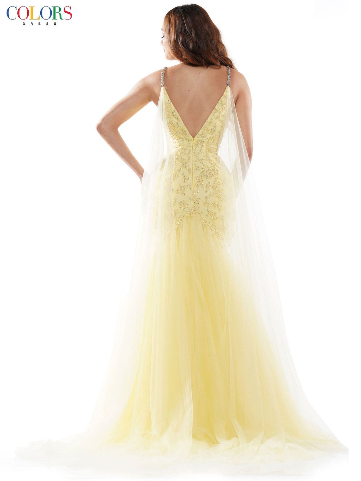 Style Isabelle Colors Size 8 Prom Yellow A-line Dress on Queenly