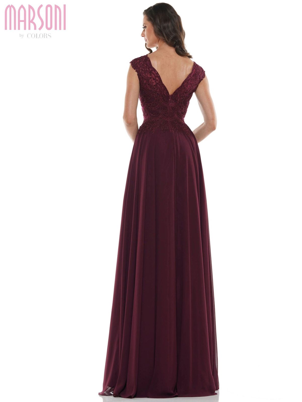 Style Jade Colors Size 6 Burgundy Red Floor Length Maxi on Queenly