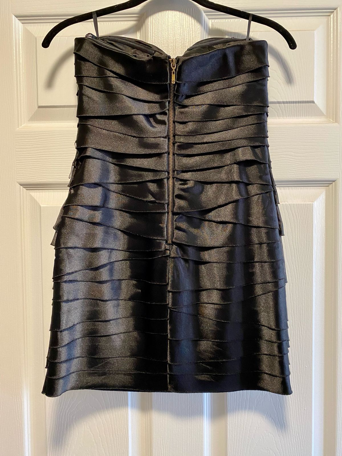 Bebe Size 4 Black Cocktail Dress on Queenly