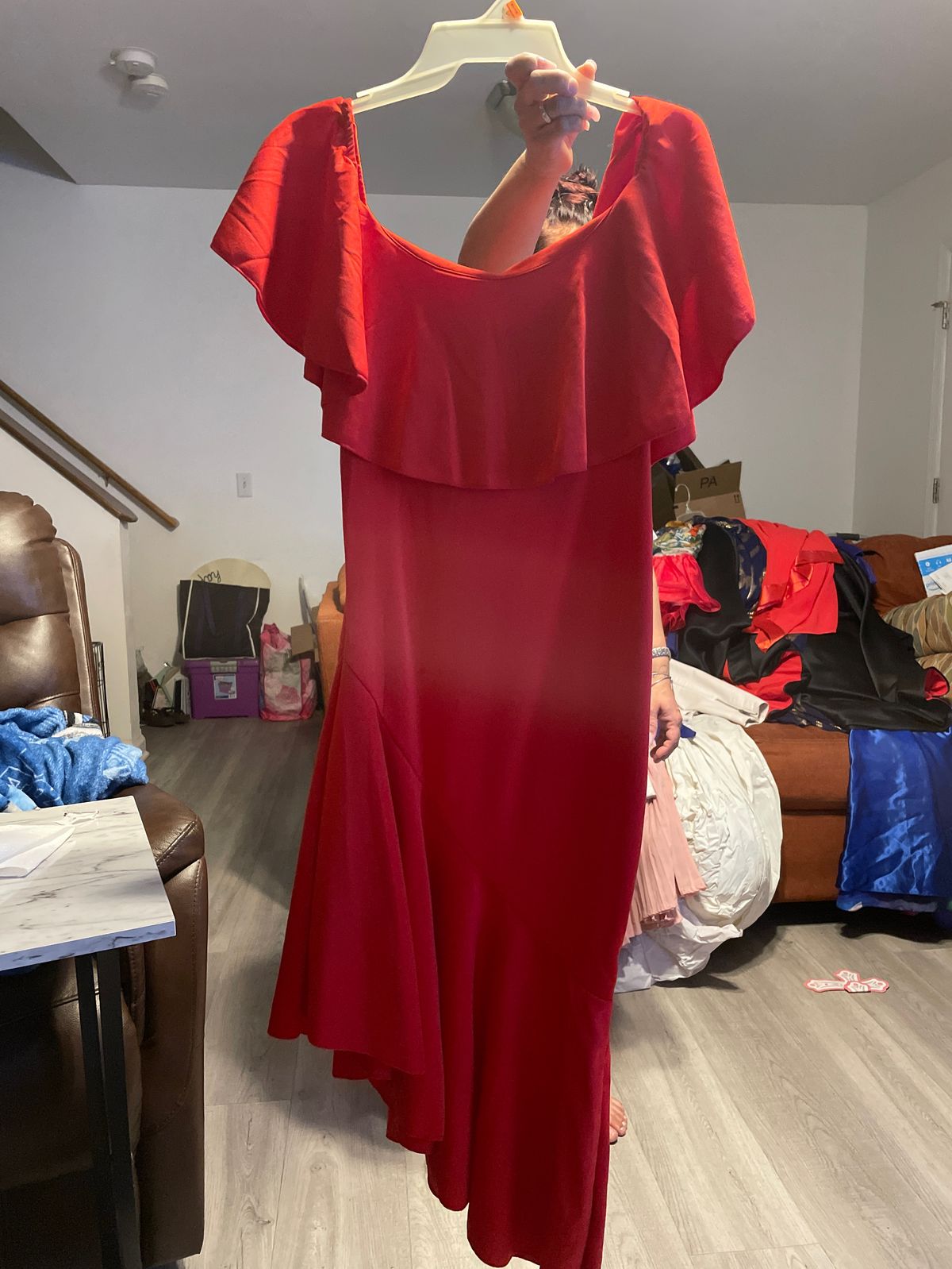 Size 10 Nightclub Red Cocktail Dress on Queenly