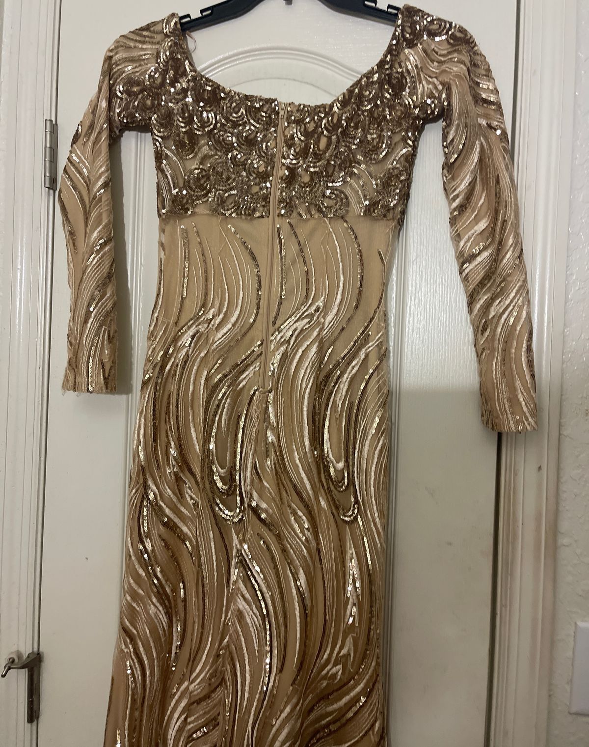 Windsor Size 2 Prom Gold Mermaid Dress on Queenly
