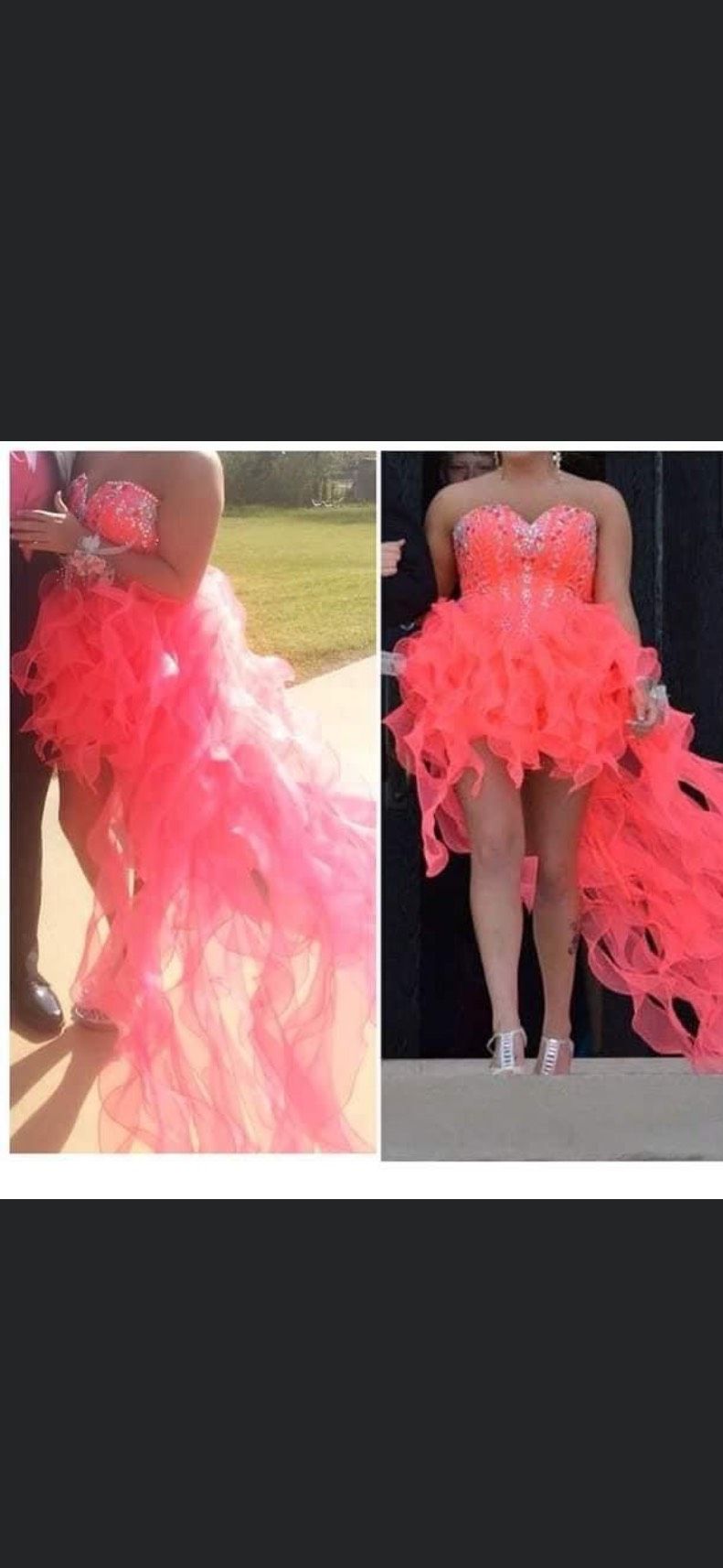 Size 8 Prom Pink Mermaid Dress on Queenly