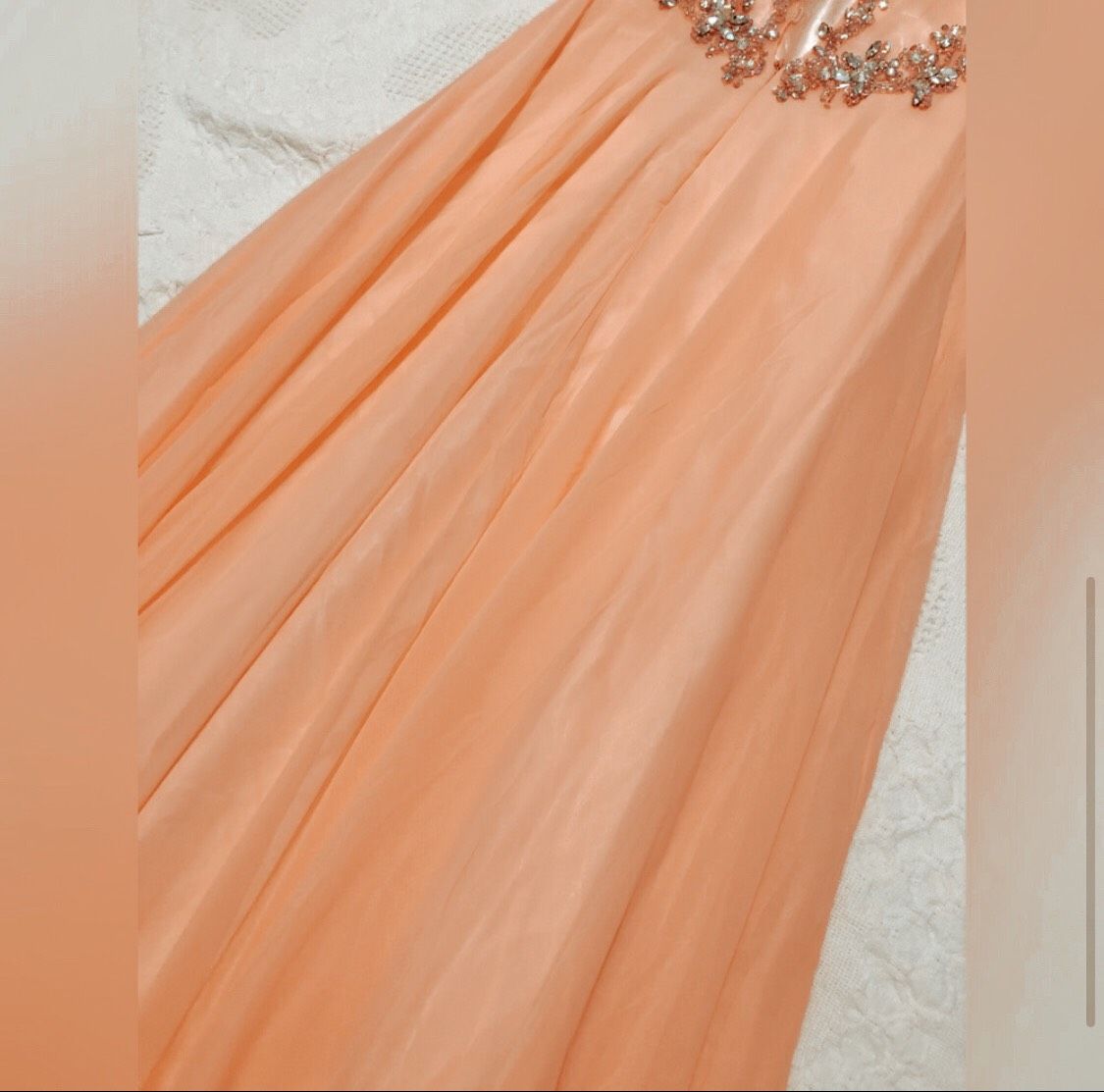 Tiffany Designs Size 0 Pageant Nude Ball Gown on Queenly