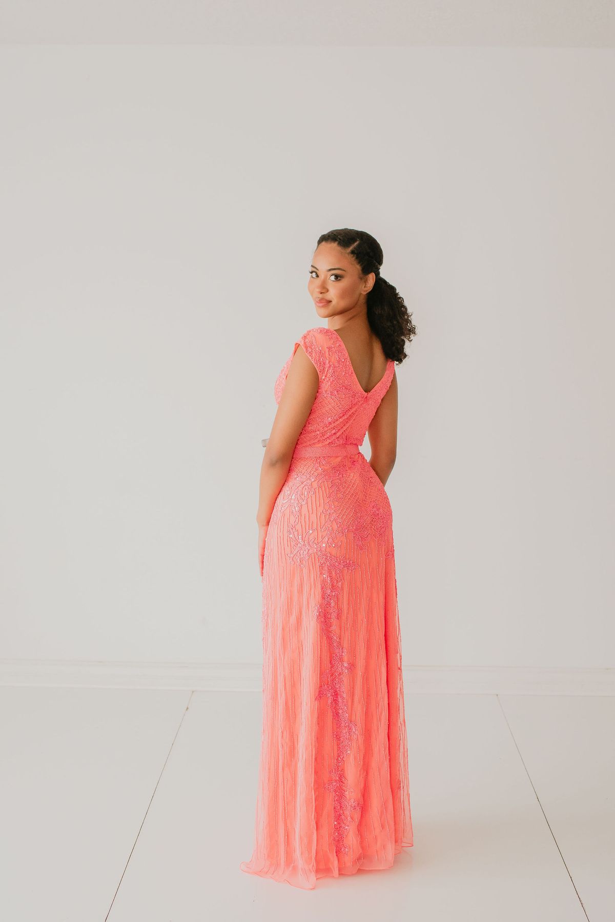 Style Esther Primavera Size 10 Prom Orange Floor Length Maxi on Queenly