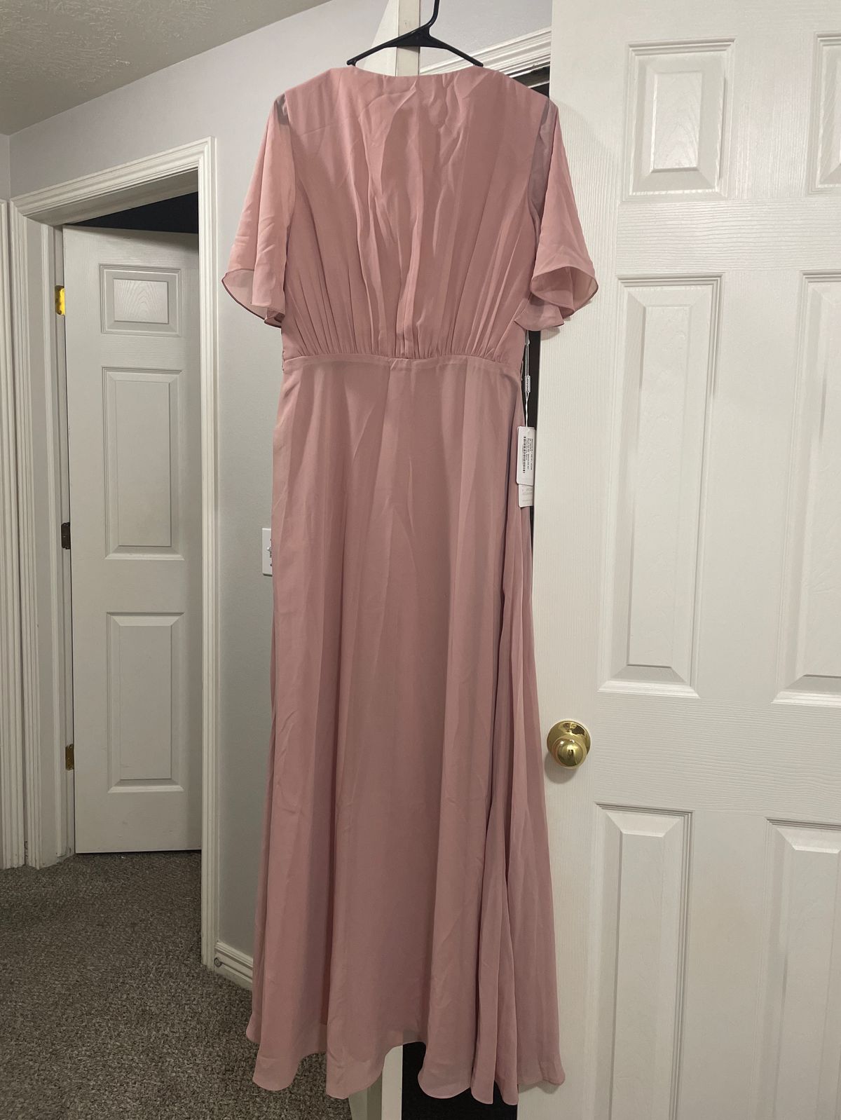 Jjs house Size 10 Bridesmaid Pink A-line Dress on Queenly