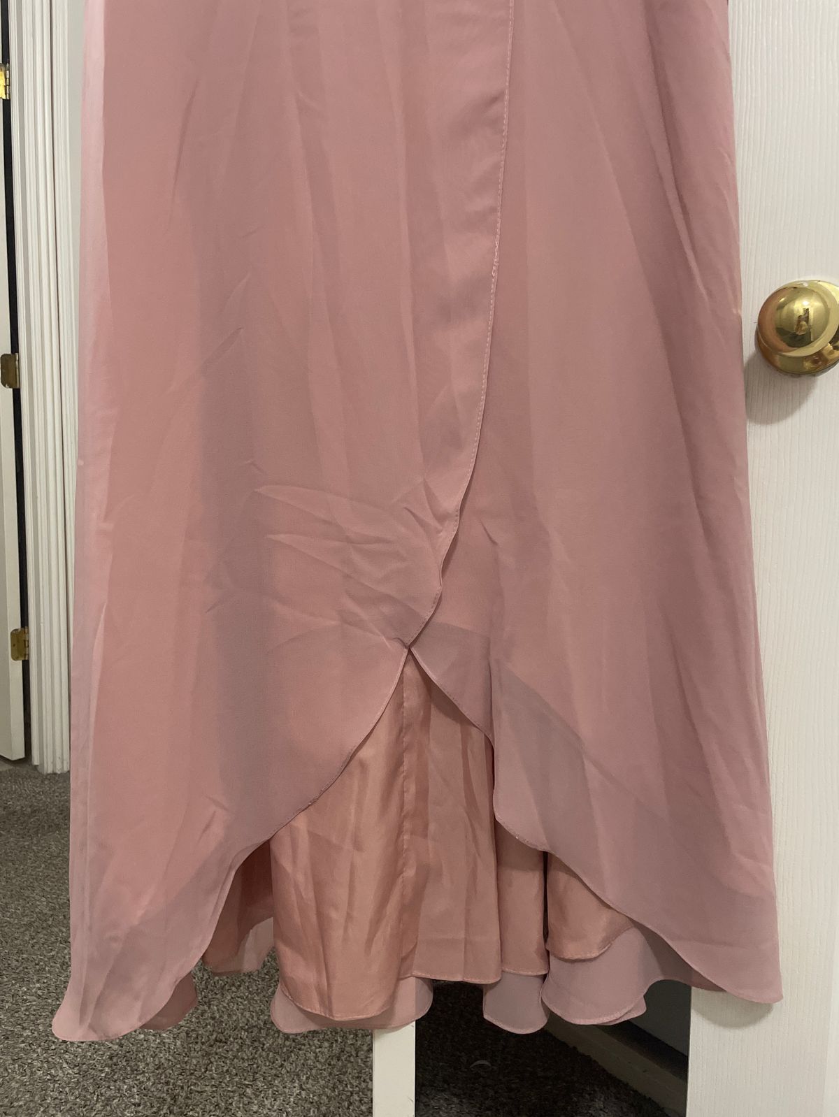 Jjs house Size 10 Bridesmaid Pink A-line Dress on Queenly