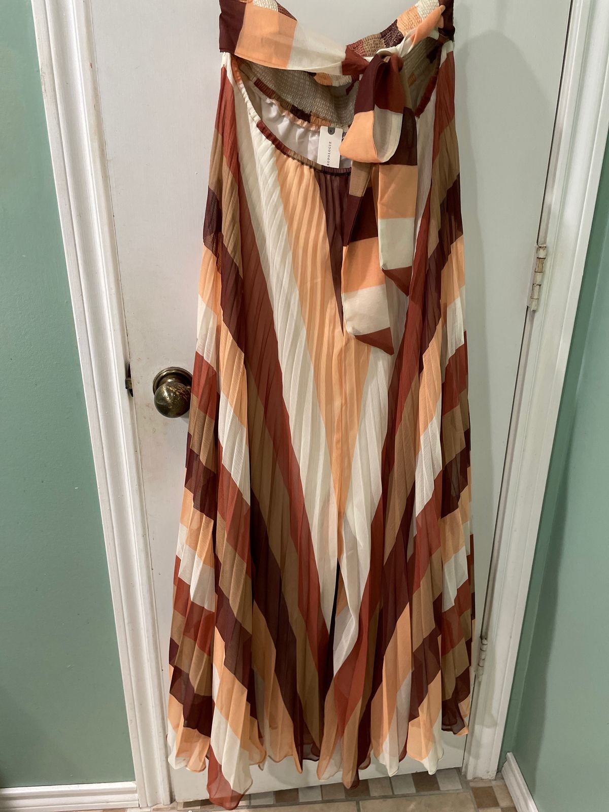 Anthropologie Size 4 Multicolor Formal Jumpsuit on Queenly