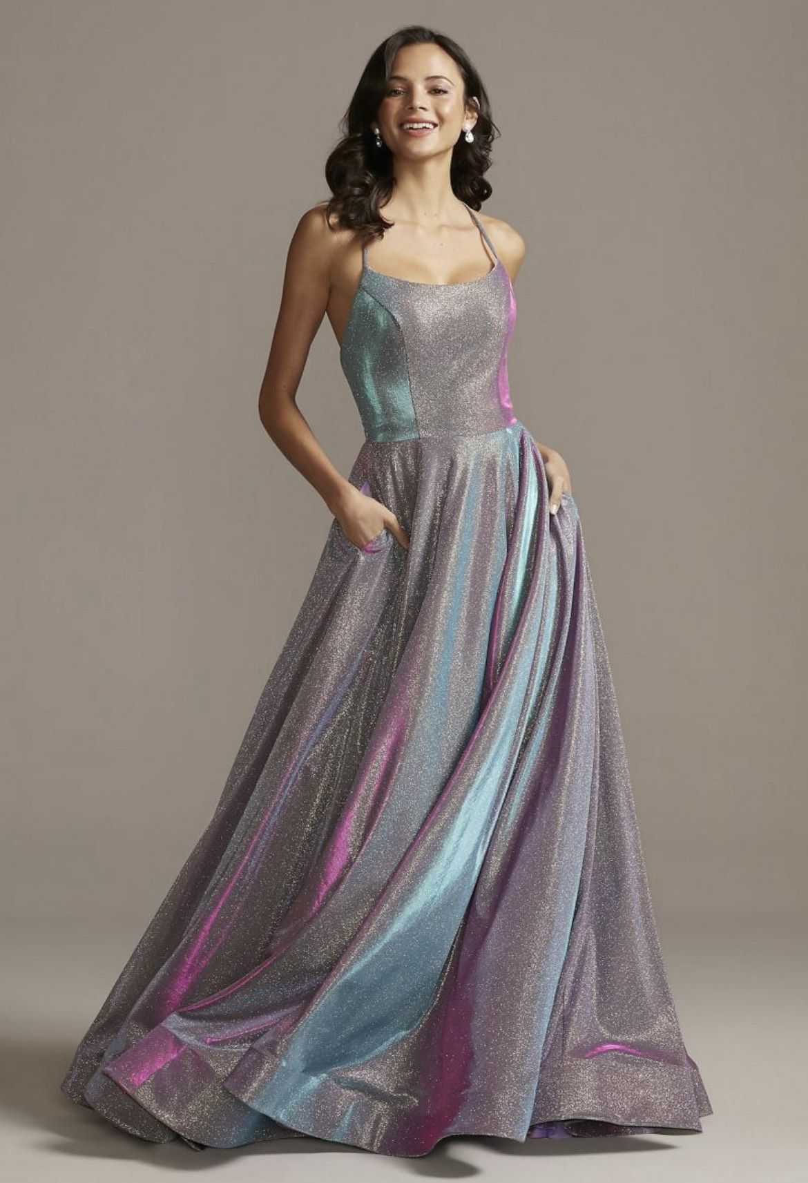 Night Studio Size 2 Prom Multicolor Ball Gown on Queenly