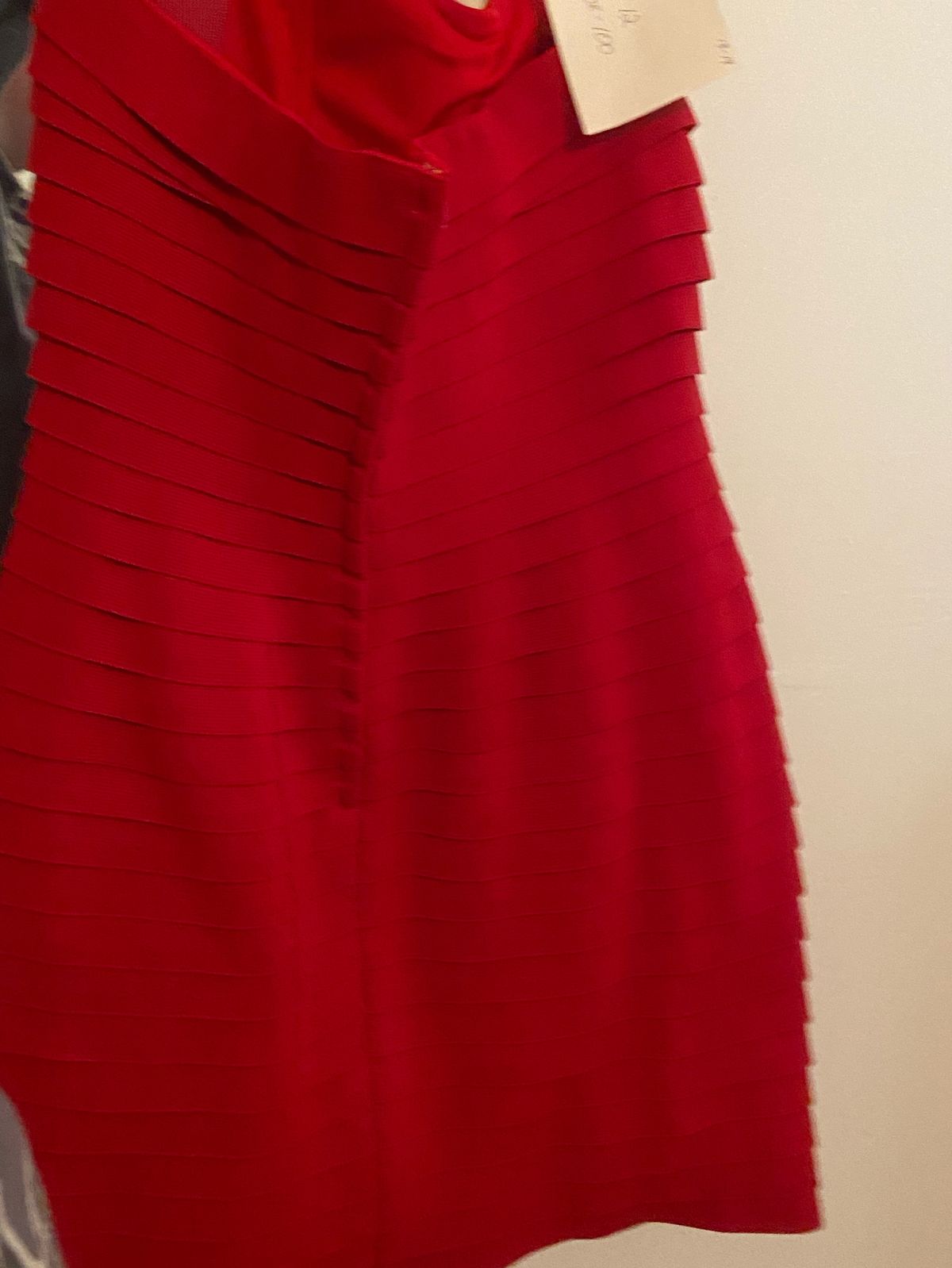 Sherri Hill Size 12 Prom Halter Red Cocktail Dress on Queenly