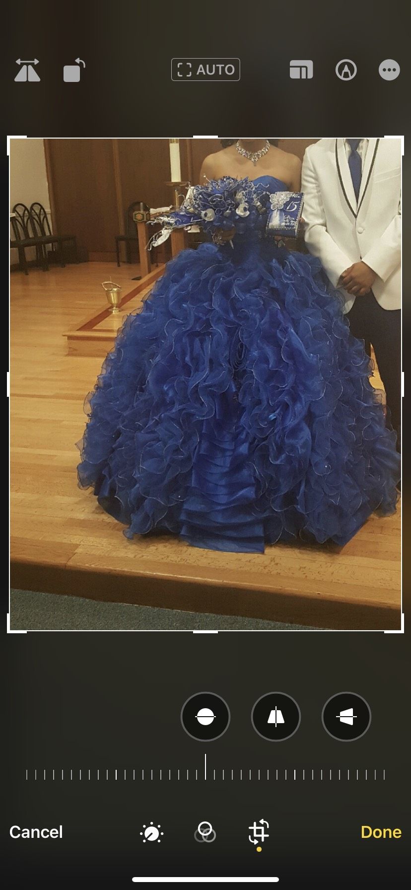Primavera Size 2 Prom Blue Ball Gown on Queenly