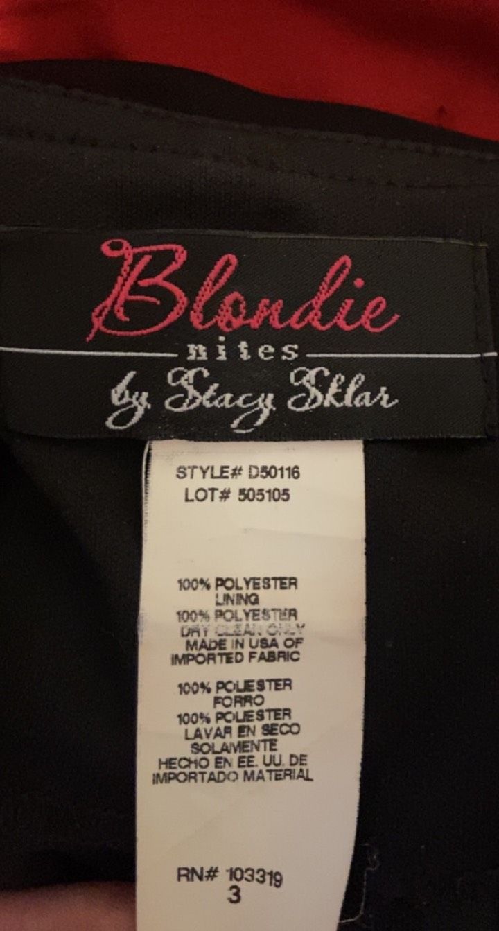 Blondie Nites Size 2 Prom Black Ball Gown on Queenly