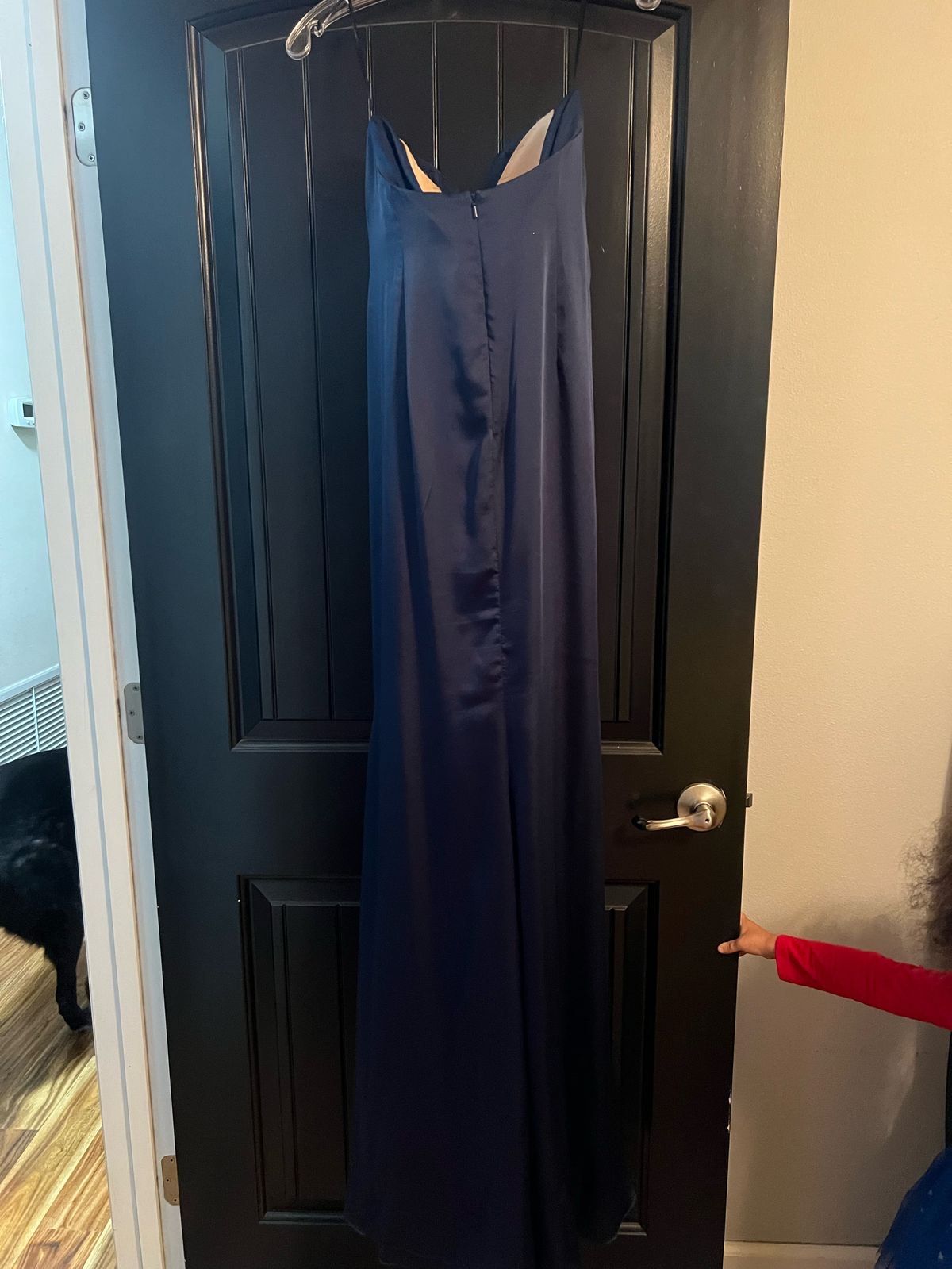 Alyce Paris Size 8 Navy Blue Cocktail Dress on Queenly
