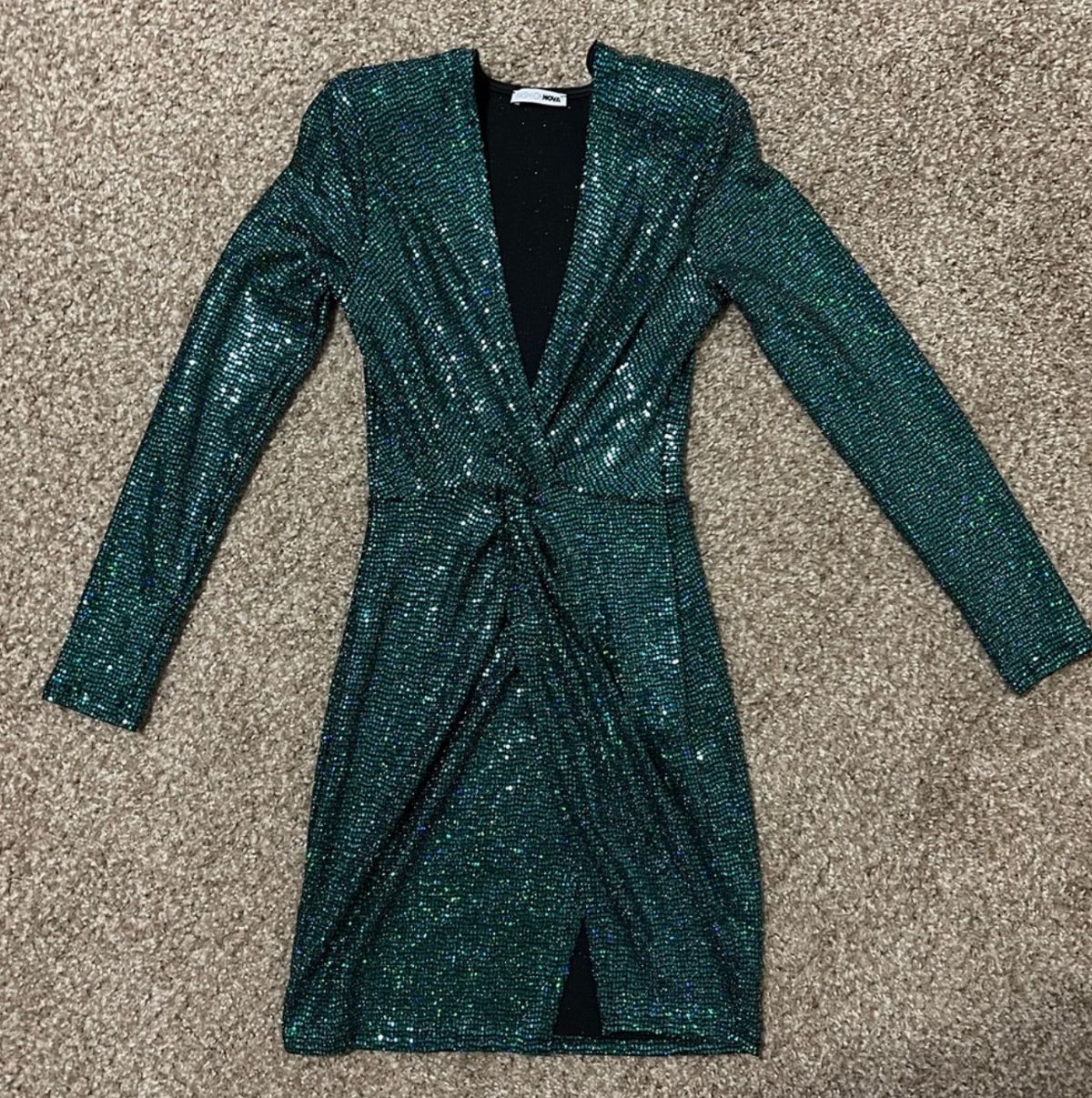 Fashion Nova Size 2 Prom Green Cocktail Dress on Queenly